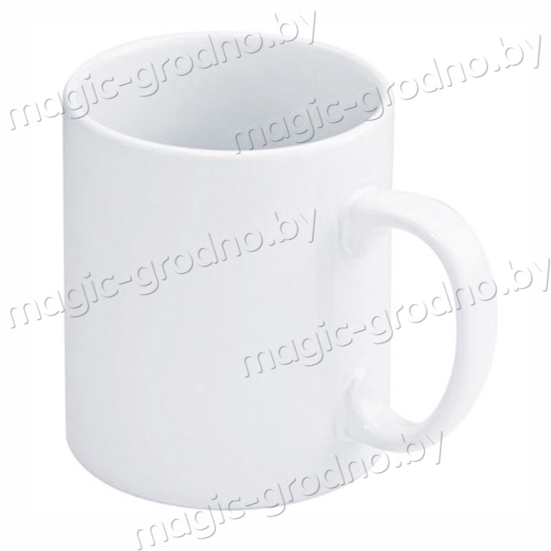 Кружка белая, 330 мл.