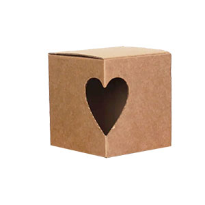 Коробка подарочная «Крафт-винтаж Сердце»
